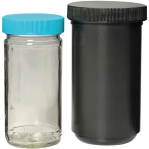 APPROVED VENDOR 3WDV1 Sample Container Glass 4 Ounce - Pack Of 20 | AD2XYX