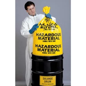 APPROVED VENDOR 3WNA3 Hazardous Material Bag 18 Inch Length - Pack Of 24 | AD2YKC