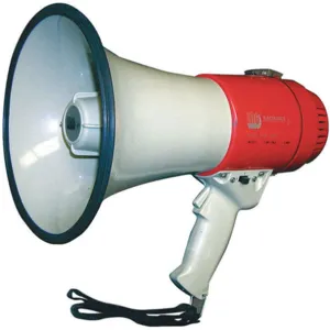 APPROVED VENDOR 3YML8 Megaphone Diameter 7 3/4 Inch Range 5/8 Mile | AD3EJJ 4H973