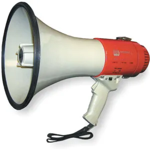 APPROVED VENDOR 3YML9 Megaphone Diameter 8 1/2 Inch Range 1 Mile | AD3EJK