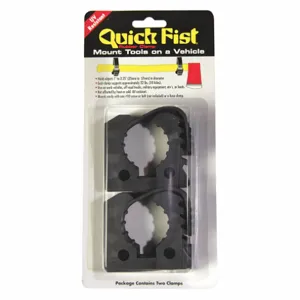 APPROVED VENDOR 10010 Quick Fist Rubber Clamp 1 To 2.25 Inch, 2PK | AD3FYP 3YZL9