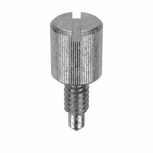 APPROVED VENDOR 417SS Panel Screw Knurled 10-24 X 1/2 L, 5PK | AB3AJM 1RA18