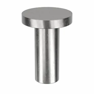 APPROVED VENDOR 41F0405.1-EA100 Rivet Flat 1/8 Diameter 5/16 Inch Length, 100PK | AE9NDA 6KY70