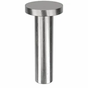 APPROVED VENDOR 41F0408-EA-100 Rivet Flat 1/8 Diameter 1/2 Inch Length, 100PK | AE9NDC 6KY72