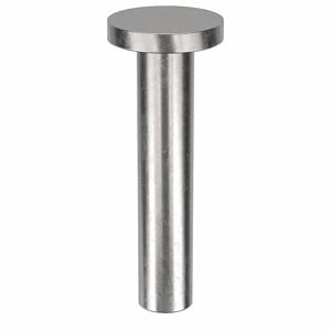 APPROVED VENDOR 41F0410-1-EA100 Rivet Flat 1/8 Diameter 5/8 Inch Length, 100PK | AE9NDD 6KY73