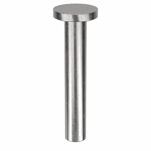 APPROVED VENDOR 41F0412-1-EA100 Rivet Flat 1/8 Diameter 3/4 Inch Length, 100PK | AE9NDE 6KY74