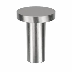 APPROVED VENDOR 41F0506-EA-100 Rivet Flat 5/32 Diameter 3/8 Inch Length, 100PK | AE9NDH 6KY77