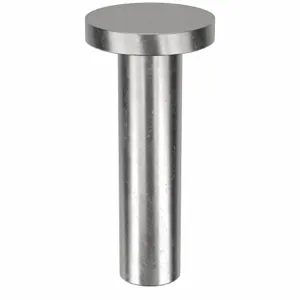 APPROVED VENDOR 41F0816-EA-25 Rivet Flat 1/4 Inch Diameter 1 Inch Length, 25PK | AE9NEC 6KY95