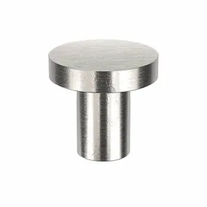 APPROVED VENDOR 42A0806-EA-100 Rivet Flat 1/4 Diameter 3/8 Inch Length, 100PK | AE9PFK 6LA42