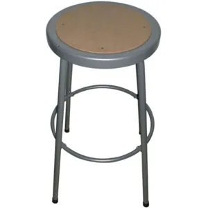 APPROVED VENDOR 44N707 Round Stool Backless Hardboard Seat 30in | AD4WEY