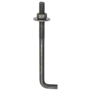 APPROVED VENDOR 45192 Anchor Bolt L Hook 5/8-11 X 4 Inch | AB6LRR 21Y453