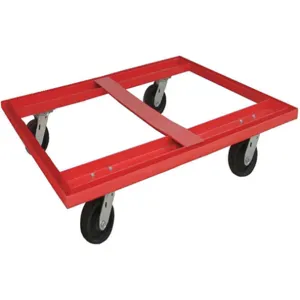 APPROVED VENDOR 48J082 Pallet Dolly 48 x 40 Capacity 3600 Lb Steel | AD6QVN