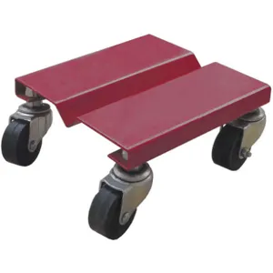 APPROVED VENDOR 48J130 Cabinet Dolly Capacity 500 Lb 8 x 8 Pack Of 4 | AD6QXP