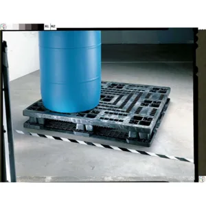 APPROVED VENDOR 48x48 HDSC Blue Pallet 4000 Lb. 48 Inch Length 48 Inch Width Blue | AD2VYH 3VAT9