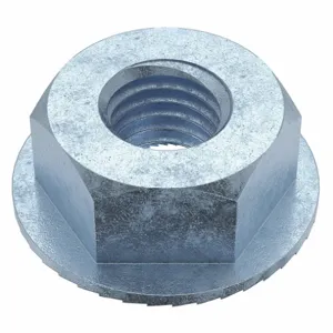 APPROVED VENDOR 4CAN3 Flange Locknut Steel 1/4-28, 100PK | AD6WQM