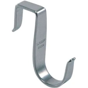 APPROVED VENDOR 4CRW6 Coat And Garment Hook Over Door 304 Stainless Steel | AD6ZEF