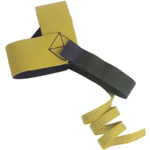 APPROVED VENDOR 4ECU8 Antistatic Heel Strap Yellow - Pack Of 20 | AD7FPH