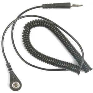 APPROVED VENDOR 4ECV7 Static Control Cord Straight 8 1/2 Feet | AD7FPR