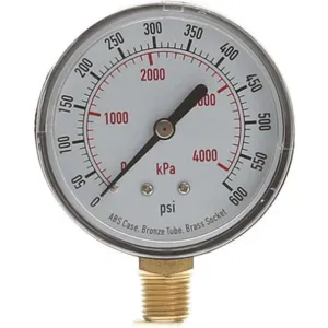 APPROVED VENDOR 4EFC3 Pressure Gauge Test 2-1/2 In | AD7GGB