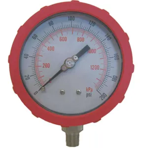 APPROVED VENDOR 4EFJ4 Pressure Gauge Test 4 In | AD7GJL