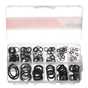 APPROVED VENDOR WWG-DISP-SH218 Ext Retain Ring Assortment 12 Szs, 210 Pieces | AD7KWP 4F412