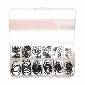 APPROVED VENDOR WWG-DISP-HO218 Internal Retain Ring Assortment 12 Sizes, 218 Pieces | AD7KWQ 4F413