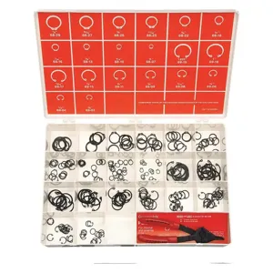 APPROVED VENDOR WWG-DISP-HO-SH221 Internal/external Ring Assortment 20 Szs, 222 Pieces | AD7KWW 4F420