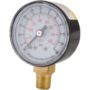 APPROVED VENDOR 4FLR1 Pressure Gauge Test 1-1/2 In | AD7MYZ