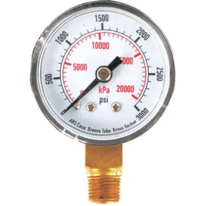 APPROVED VENDOR 4FLT1 Pressure Gauge Test 1-1/2 In | AD7MZJ