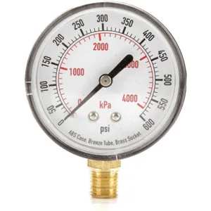 APPROVED VENDOR 4FLW5 Pressure Gauge Test 2-1/2 In | AD7NAT