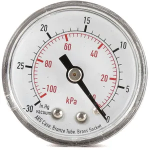 APPROVED VENDOR 4FMA7 Pressure Gauge Test 1-1/2 In | AD7NCJ