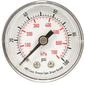 APPROVED VENDOR 4FLZ7 Pressure Gauge Test 1-1/2 In | AD7NBZ