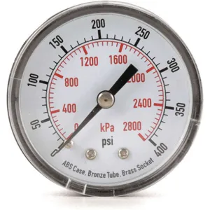 APPROVED VENDOR 4FLZ9 Pressure Gauge Test 1-1/2 In | AD7NCB