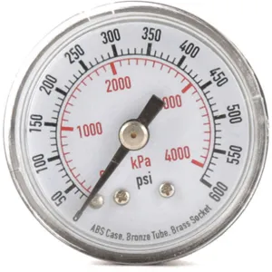 APPROVED VENDOR 4FMA3 Pressure Gauge Test 1-1/2 In | AD7NCE