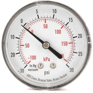 APPROVED VENDOR 4FME1 Compound Gauge Test 2-1/2 In | AD7NDG