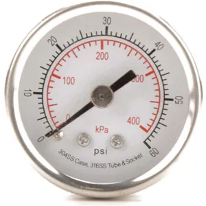 APPROVED VENDOR 4FMT3 Pressure Gauge Test 1-1/2 In | AD7NHG