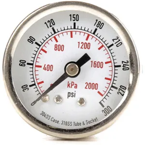 APPROVED VENDOR 4FMT7 Pressure Gauge Test 1-1/2 In | AD7NHL