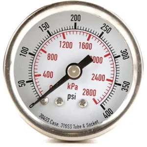 APPROVED VENDOR 4FMT8 Pressure Gauge Test 1-1/2 In | AD7NHM