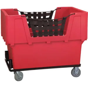 APPROVED VENDOR 4HTF7 Material Handling Cart Red | AD8BHX