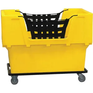 APPROVED VENDOR 4HTF8 Material Handling Cart Yellow | AD8BHY