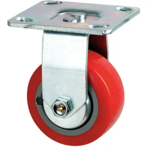 APPROVED VENDOR 4HXH6 Rigid Plate Caster 600 Lb 4 Inch Diameter | AD8CPG