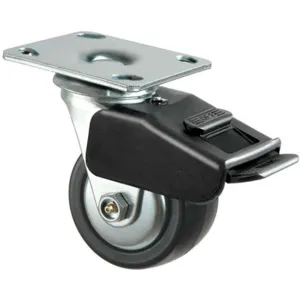 APPROVED VENDOR 4HXL1 Swivel Plate Caster With Total-lock 600 Lb 4 Inch Diameter | AD8CQF 4HXG1