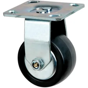 APPROVED VENDOR 4HXL3 Rigid Plate Caster 600 Lb 4 Inch Diameter | AD8CQH