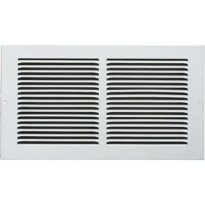 APPROVED VENDOR 4MJN5 Return Air Grille 8 x 12 Inch White | AD8UHB