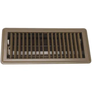 APPROVED VENDOR 4MJE9 Diffuser Floor 4 x 10 Inch Brown | AD8UEN