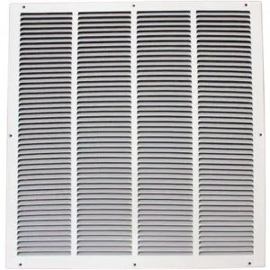 APPROVED VENDOR 4MJP2 Return Air Grille 24 x 24 Inch White | AD8UHH