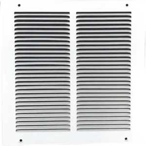 APPROVED VENDOR 4MJP6 Return Air Grille 10 x 10 Inch White | AD8UHM