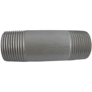 APPROVED VENDOR 4WJW6 Nipple 1 1/4 Inch 316 Stainless Steel 4 Inch Length Schedule 80 | AE2CLT