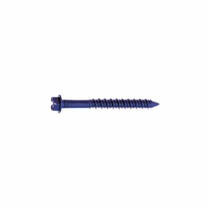 APPROVED VENDOR H4400BQ Masonry Screw Hex 1/4 X 4 Inch Length, 600PK | AE2NWJ 4YRV7