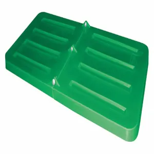 APPROVED VENDOR 5/8 CU-LID GREEN Truck Lid Green Fits 16-9/10 Cubic Feet | AF4RKJ 9GM87